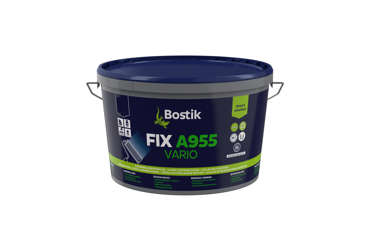 Fixierung Bostik A955 Vario 6kg für textile Beläge & CV-Böden